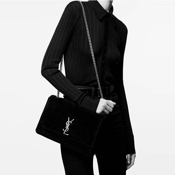 YSL Saint Laurent Kate 中號 正反兩用鏈條單肩包